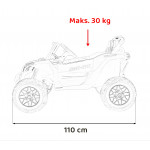 Elektrická bugina - Can-am DK-CA003 Maverick - červená